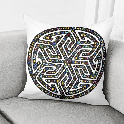 Image of Emoji Planet Pillow Cover