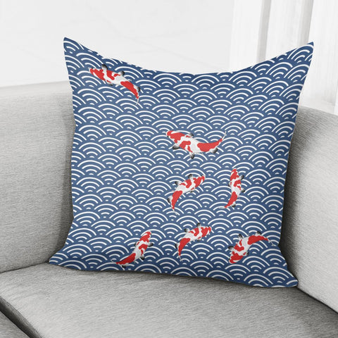 Image of Ocean Wave Pillow Cover