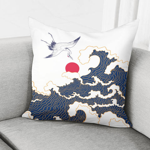 Image of Ocean Wave Pillow Cover