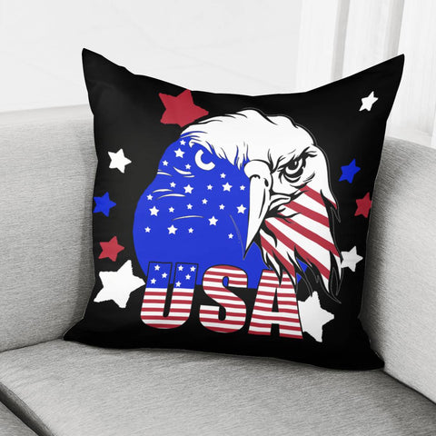 Image of Bald Eagle Pillow Cover