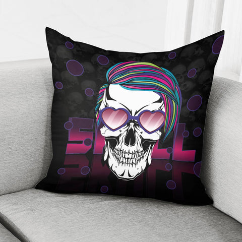 Image of Skull Pillow Cover