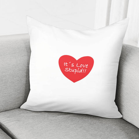 Image of Love Funny Concept Illustration Pillow Cover