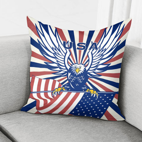 Image of American Eagle Pillow Cover
