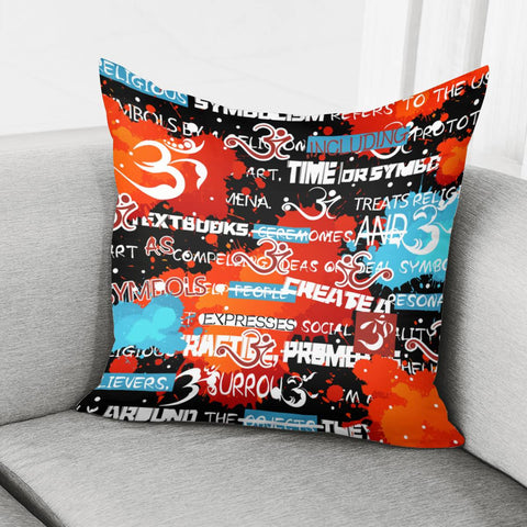 Image of Religious Symbol Pillow Cover