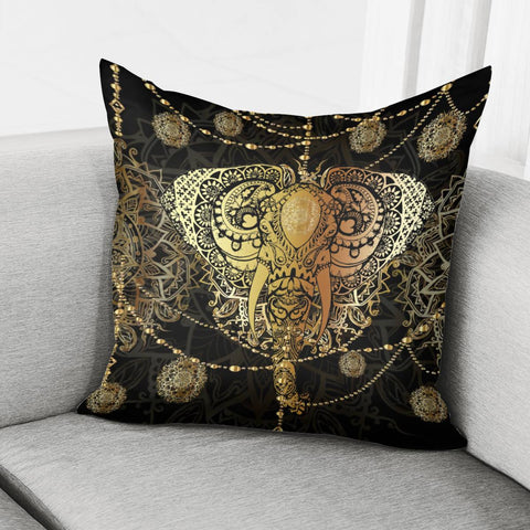 Image of Elephant Pillow Cover