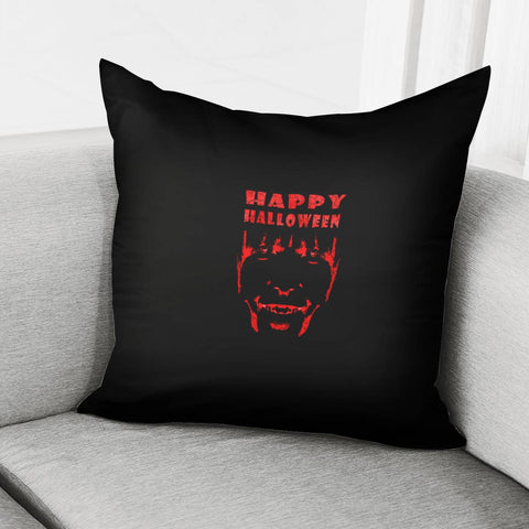 Image of Happy Halloween Poster Artwork Pillow Cover