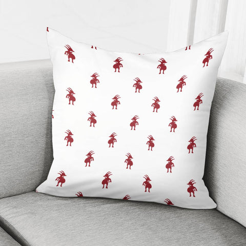 Image of Sketchy Monster Drawing Print Pattern Pillow Cover