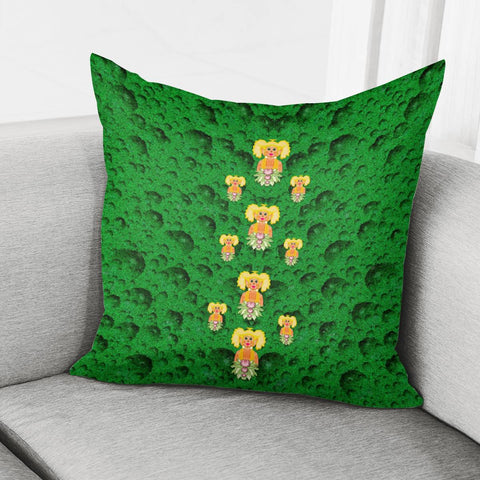 Image of My Troll Doll Got Flowers To You Pillow Cover