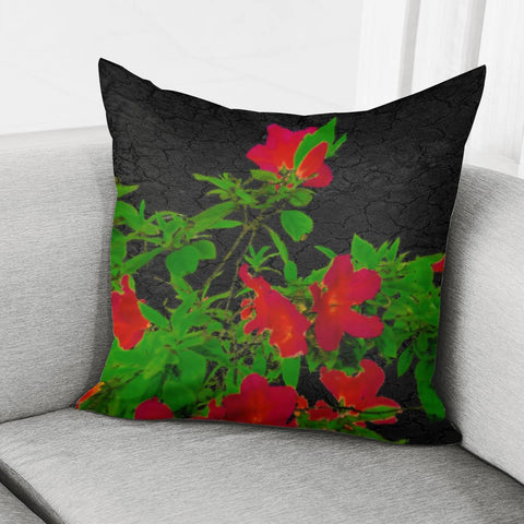 Image of Dark Pop Art Floral Poster Pillow Cover