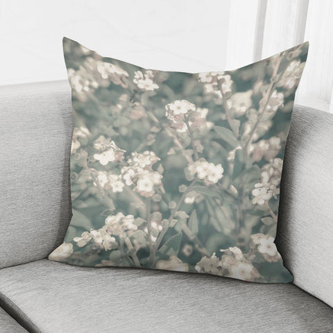 Image of Beauty Floral Scene Photo Pillow Cover