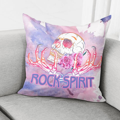 Image of Skull Pillow Cover