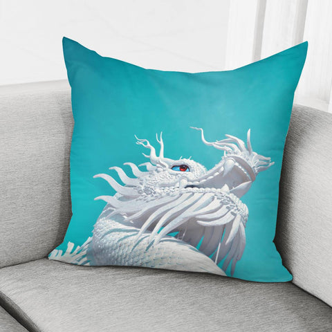 Image of Rising Dragon By #Bizzartino Pillow Cover