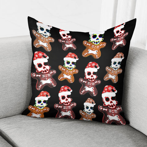 Image of Ginger Zano Skull Pillow Cover