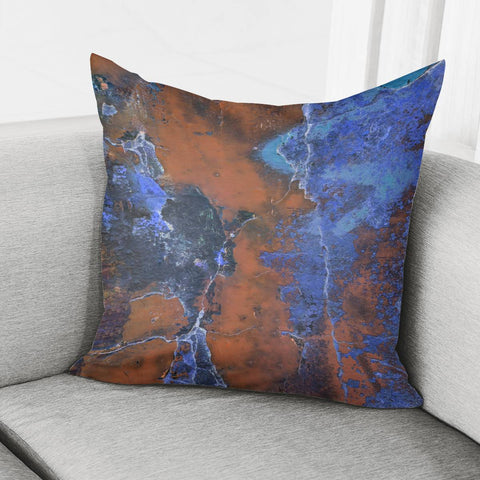 Image of Grunge Colorful Abstract Texture Print Pillow Cover