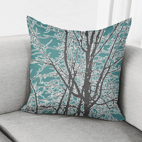 Image of Nature Vector Style Illustration Pillow Cover