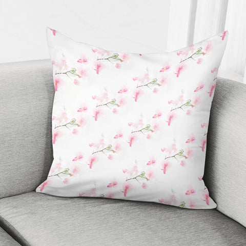 Image of Pattern Orchidées Pillow Cover