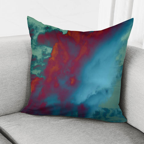 Image of Photo Nuage Dégradé Pillow Cover