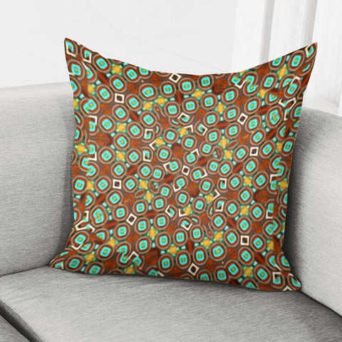 Image of Colorful Modern Geometric Print Pattern Pillow Cover