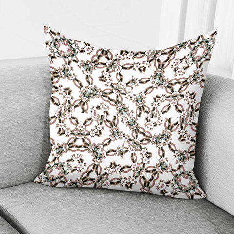 Image of Luxury Modern Fractal Print Pillow Cover