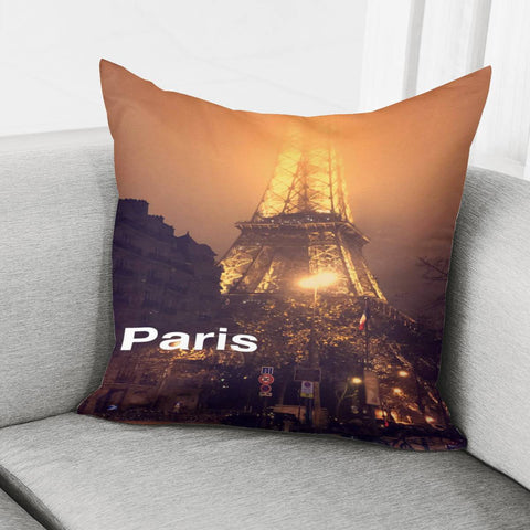 Image of Paris Tour Eiffel Pillow Cover