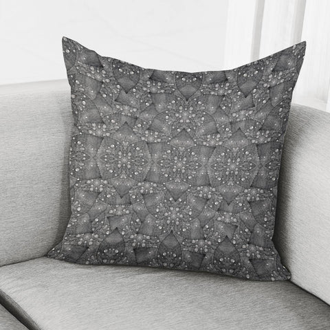 Image of Modern Fancy Nature Collage Pattern Pillow Cover