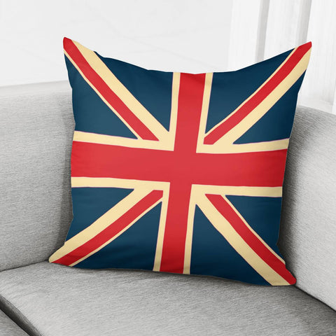 Image of Drapeau Uk Pillow Cover