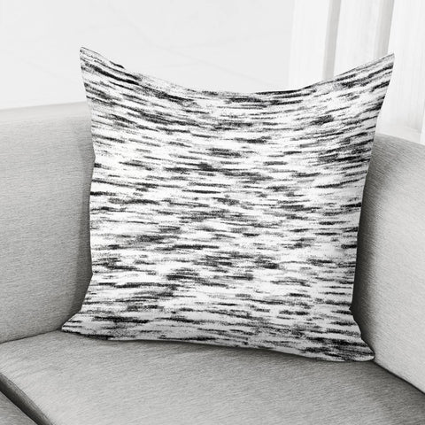 Image of Texture Noir/Gris Pillow Cover