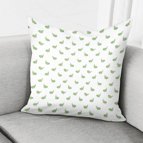 Image of Iguana Sketchy Cartoon Style Drawing Pattern Pillow Cover