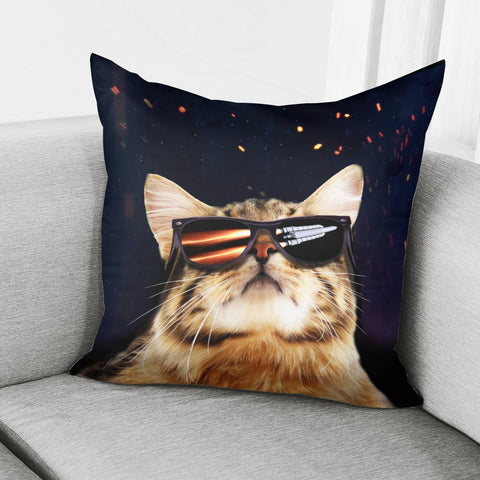 Image of Cat Pillow Cover