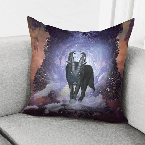 Image of Awesome Black Wolf Pillow Cover