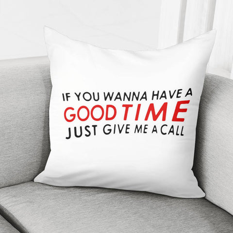 Image of Motivational Phrase Typographic Design Pillow Cover