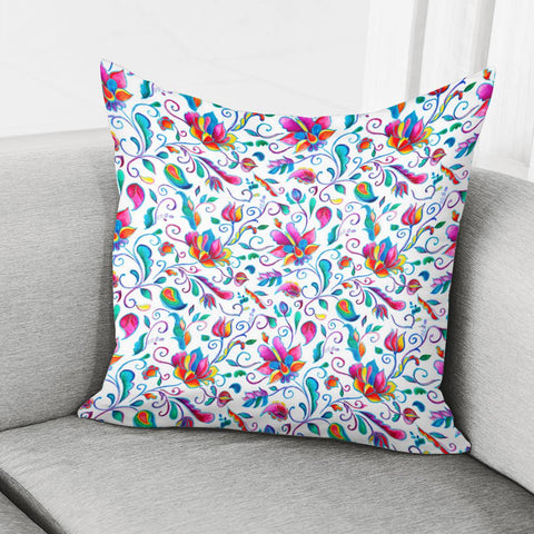 Image of Floral Pillow Cover