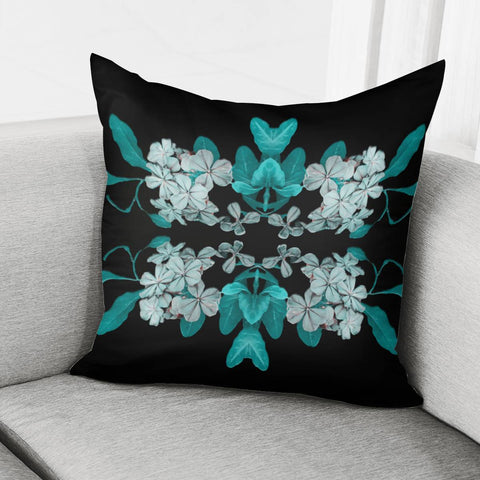 Image of Fantasy Floral Ornate Artwork Pillow Cover