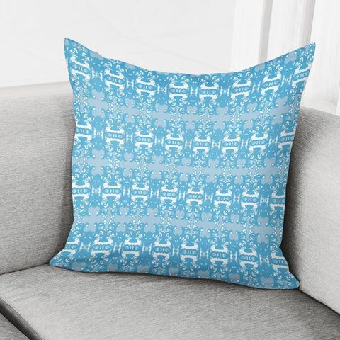 Image of Blue Pillow Cover