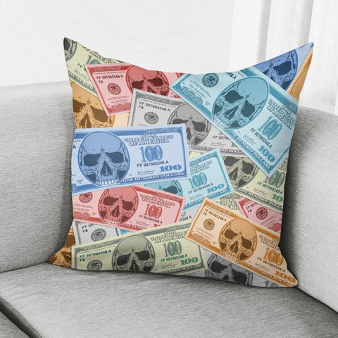 Image of Dollar Pillow Cover