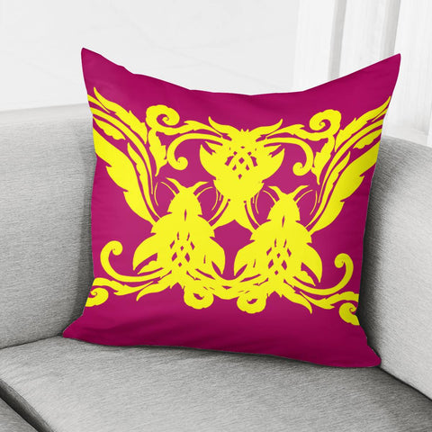 Image of Yellow Pillow Cover