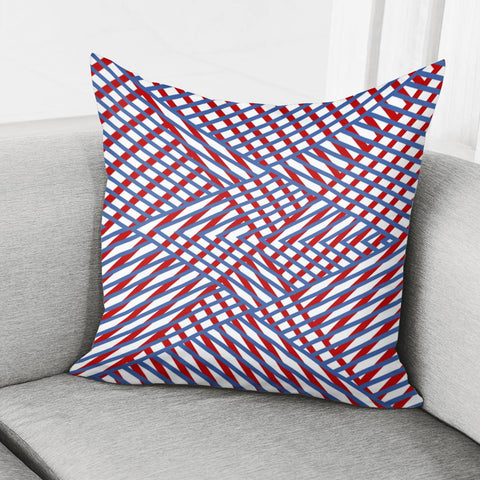 Image of Patriotic Line Pillow Cover