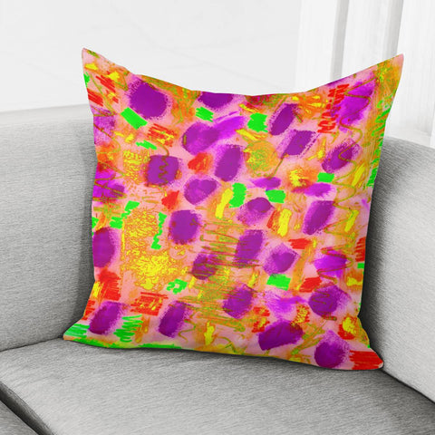 Image of Purple City Pillow Cover