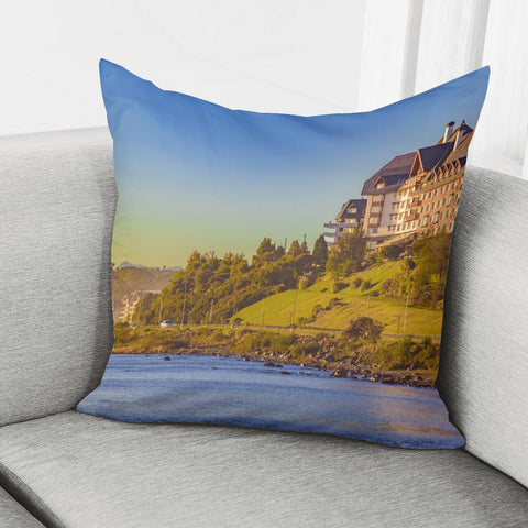 Image of Puerto Varas Landscape, Chile Pillow Cover