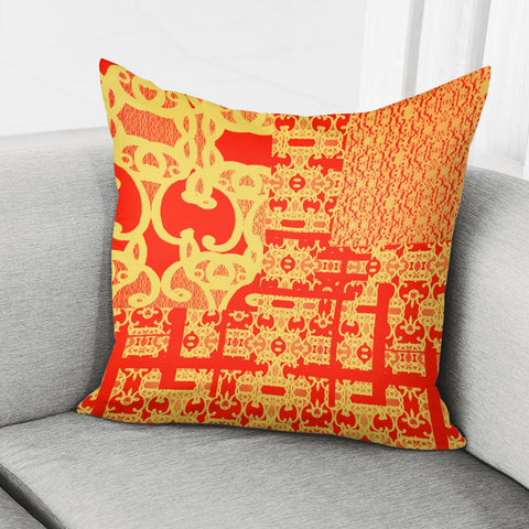 Image of Orange Pillow Cover