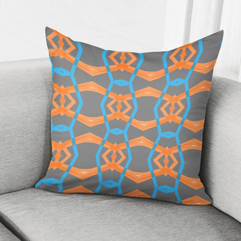 Image of Watercolor Geometric Shapes Pillow Cover