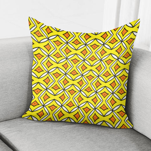 Image of Yellow Crop Pillow Cover