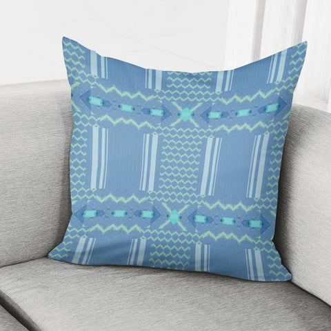 Image of Blue Pillow Cover