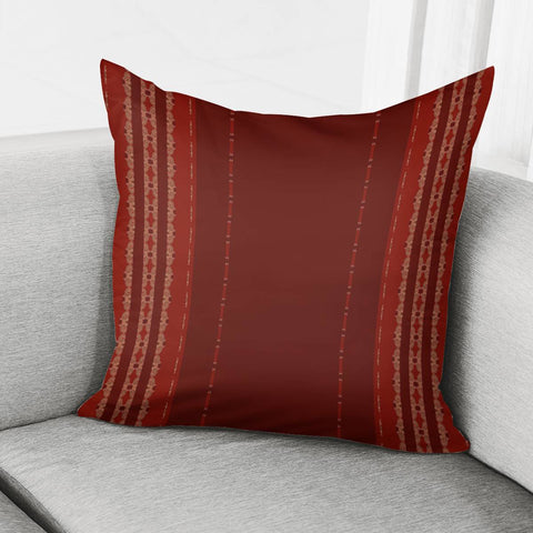 Image of Red Pillow Cover