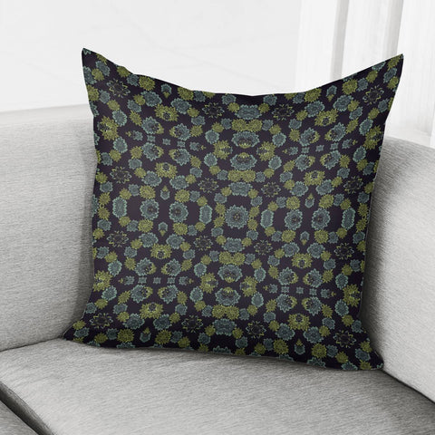 Image of Modern Ornate Stylized Motif Print Pillow Cover