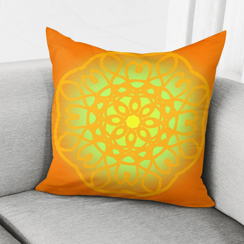 Image of Orange Pillow Cover