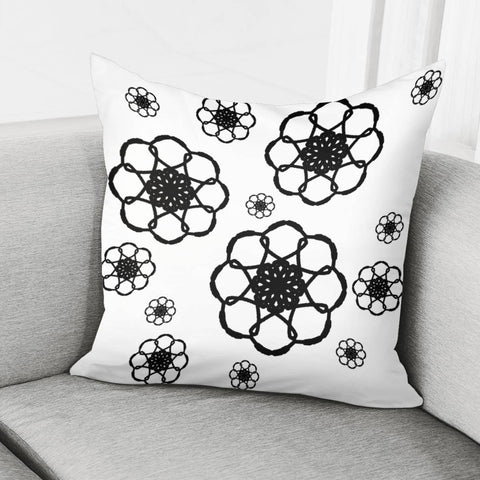 Image of White Pillow Cover