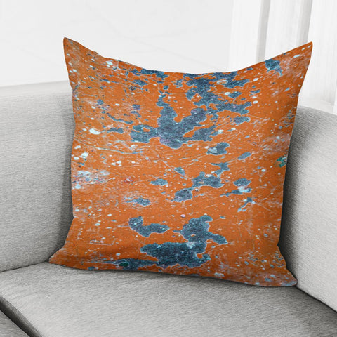 Image of Vivid Grunge Abstract Print Pillow Cover