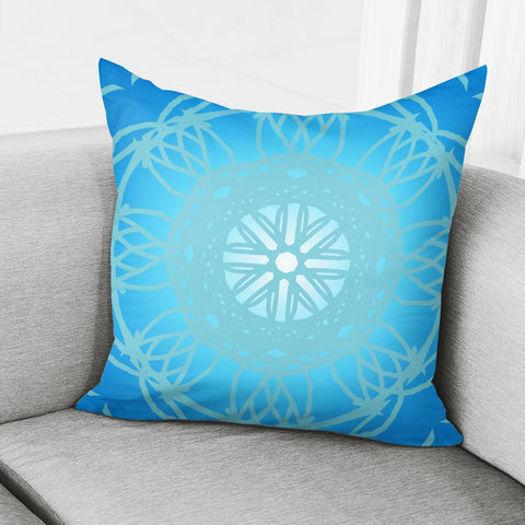 Image of Blue Pillow Cover