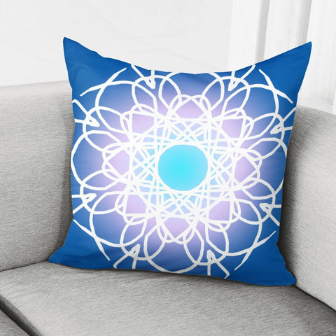 Image of Blue Pillow Cover